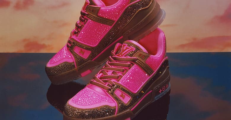 【甘過ぎない大人ピンク】LOUIS VUITTON LV ラッシュ スニーカー LV Rush Sneaker - Women - Shoes | LOUIS VUITTON ®